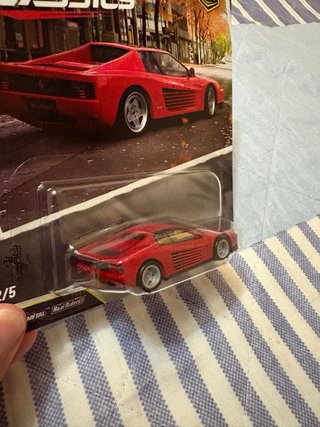 Hotwheels Ferrari Testarossa