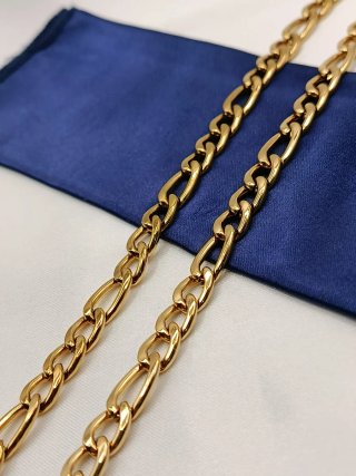 Collar Figaro in Acciaio Inox Dorato