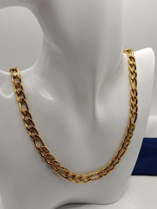 Collar Figaro in Acciaio Inox Dorato