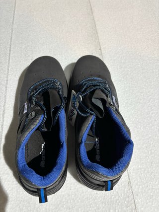 Zapatos de trabajo Anibal Negro/Gris