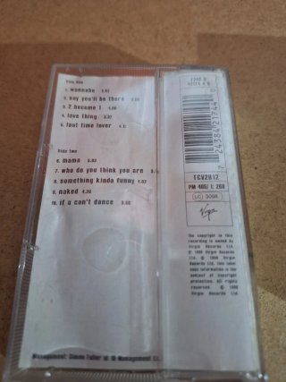 Lote 2 Cintas Casete: Spice Girls y Backstreet Boy