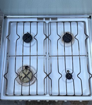 Cocina Ariston Butano 4 fogones y horno