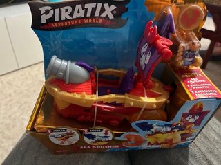 Piratix Sea Crusher Barco Pirata Juguete