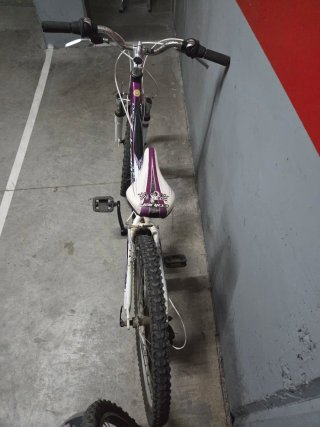 Bicicleta Infantil 24 Morada