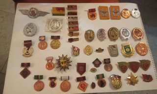 Colección de medallas e insignias RDA