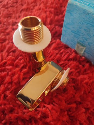 Soporte Ducha Orientable Bossini Dorado