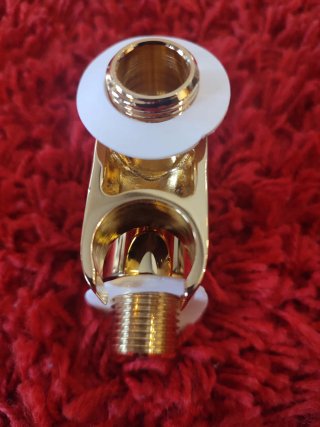 Soporte Ducha Orientable Bossini Dorado