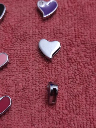 10 Colgantes Chanel Corazón Estrella Hello Kitty