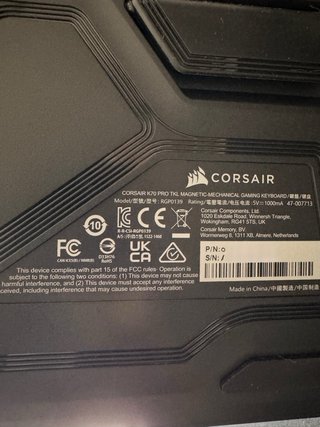 Tastiera Corsair K70 Pro TKL