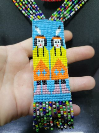 Collares Cuentas Nativos Americanos