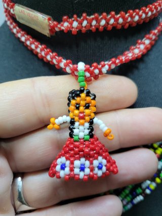 Collares Cuentas Nativos Americanos