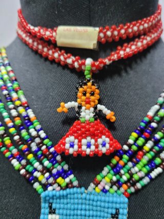 Collares Cuentas Nativos Americanos