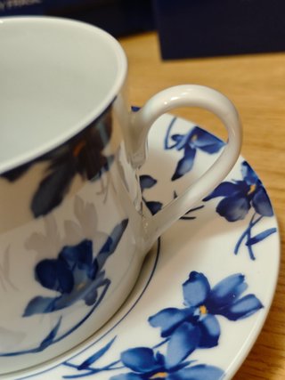 Set di tazze da caffè Vista Alegre Fiori Blu
