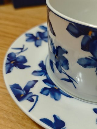 Set di tazze da caffè Vista Alegre Fiori Blu