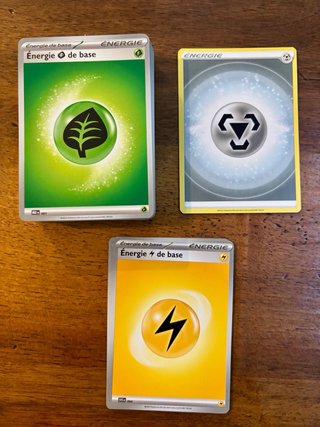 0’02€/unidad Cartas Pokémon Energías básicas