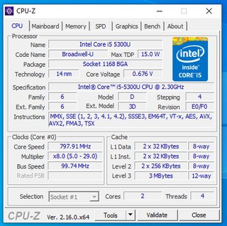 Portátil Lenovo ThinkPad i5 5Gen 8GB RAM 450GB Ssd
