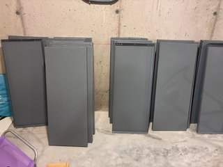 Baldas metálicas para estanterías modulares