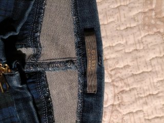 Guess pantaloni scozzesi Y2K
