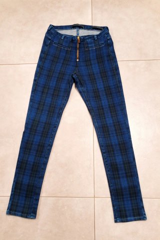 Guess pantaloni scozzesi Y2K