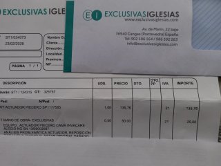 Cama articulada eléctrica