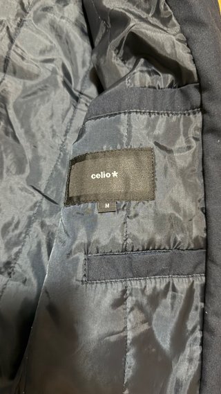 Chaqueta azul hombre