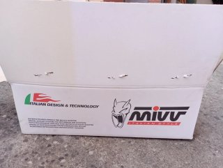 Tubo de escape MIVV Carbono