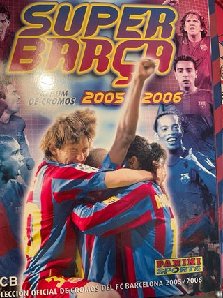 Super Barça 2005/2006 Álbum Cromos FCB