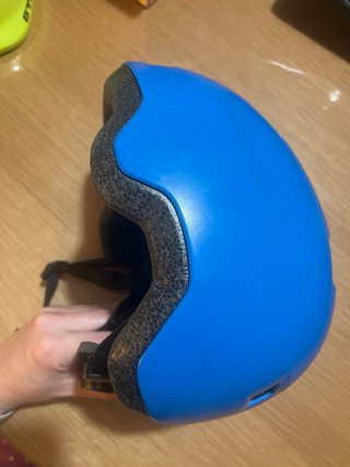 Casco patinete/skate niño azul