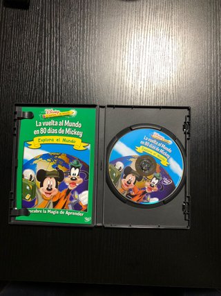 DVD Disney La Vuelta al Mundo en 80 días de Mickey
