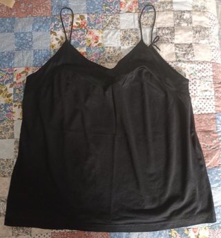 Top Bimba y Lola Negro Tirantes