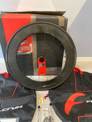 Llantas Fulcrum Carbono 80mm