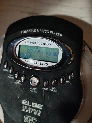 Reproductor CD MP3 ELBE COMP-3300
