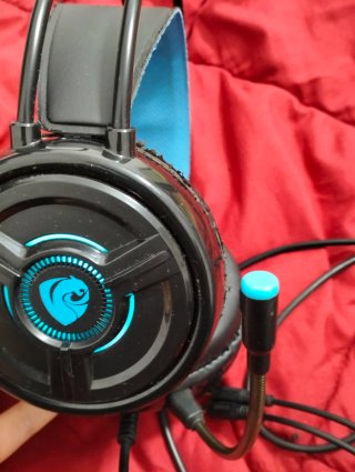 Cascos Gaming LED RGB con Micrófono