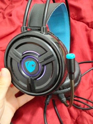 Cascos Gaming LED RGB con Micrófono