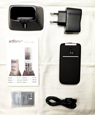 Artfone G3 - Telefono per anziani - Torcia & Tasto