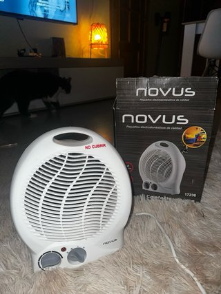 Calefactor Novus Blanco