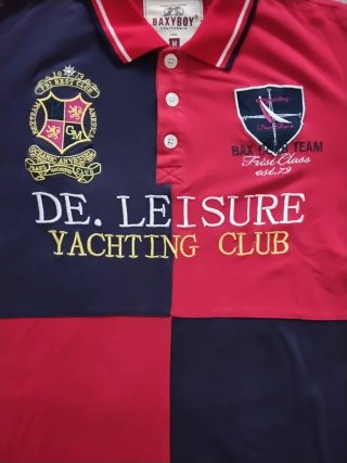 Polo Vintage Nautical Style/ Yachting Club talla M