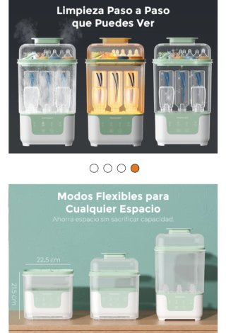 Esterilizador-secador biberones MOMCOZY. NUEVO!