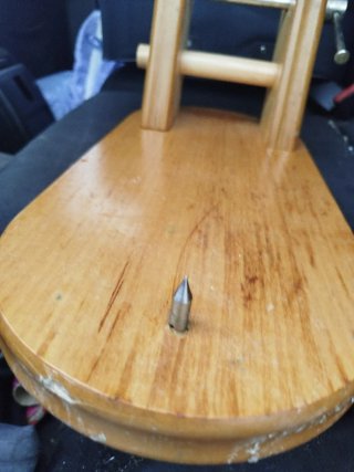 Jamonera de madera