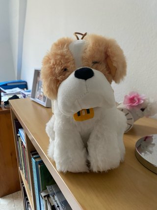 Peluche perro suave