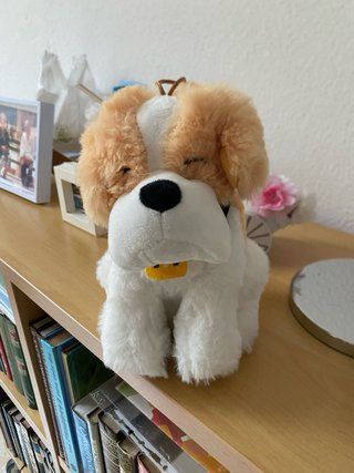 Peluche perro suave