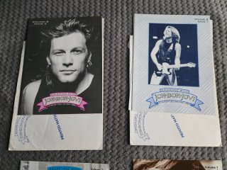 Lote 5 Revistas Backstage e Interviú Jon Bon Jovi