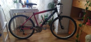 Bicicleta Orbea MB Roja y Negra