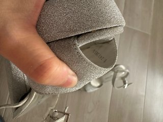 Zapatos Stuart Weitzman Plata Talla 34.5