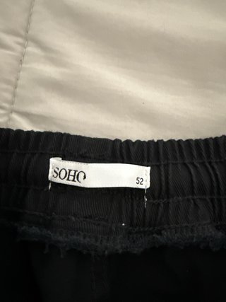 Jeans Jogger Uomo Neri Strappati Taglia 52