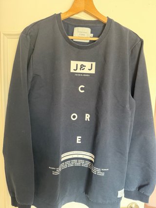 Sudadera Jack & Jones azul hombre