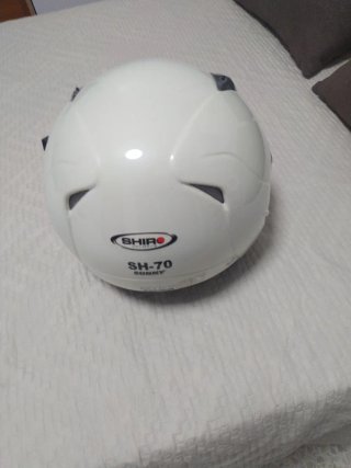 Casco Moto Shiro SH-70Talla XL Blanco