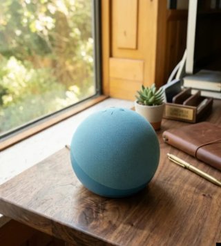 Alexa Echo 4 Gen Turchese Grande