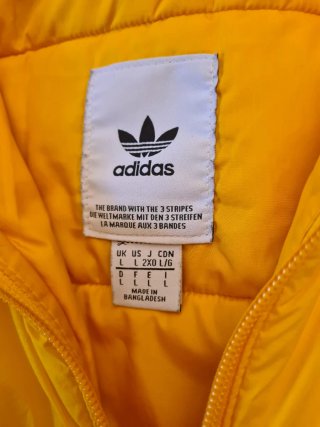 Chaqueta Adidas Amarilla Hombre Nueva