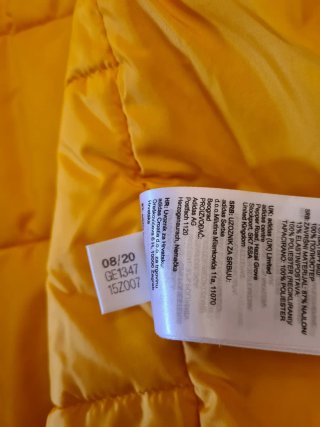 Chaqueta Adidas Amarilla Hombre Nueva